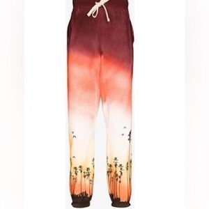 Camp high collective Sunset airbrush sweatpants